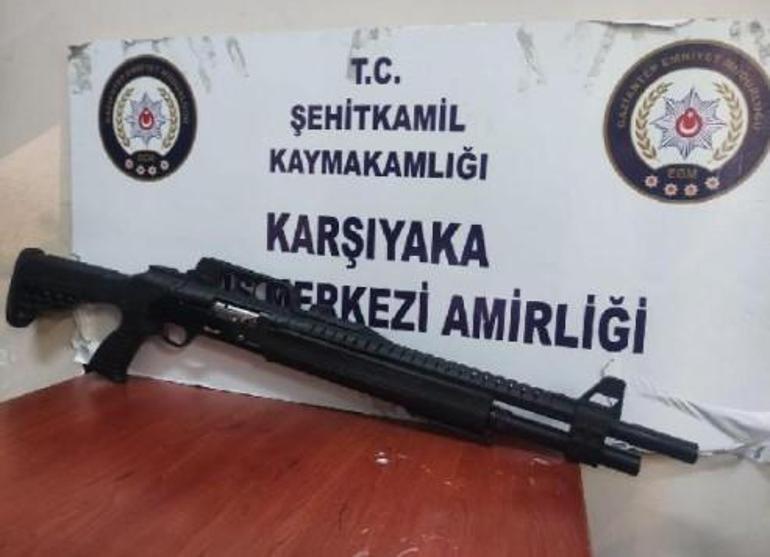 Gaziantepte silah kaçakçılarına operasyonda 24 tutuklama