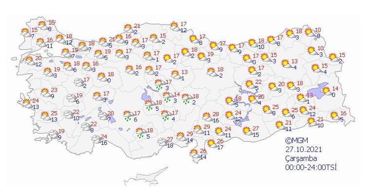 Son dakika: Meteoroloji o bölgeyi özellikle uyardı Sağanak yağış bekleniyor