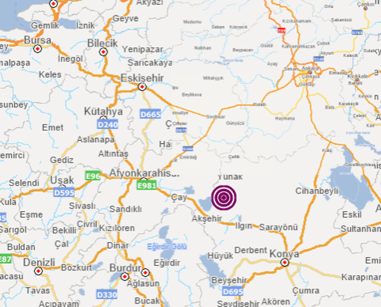 Son dakika: Konyada korkutan deprem
