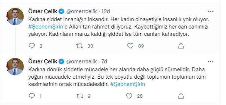 AK Partiden Şebnem Şirin mesajı