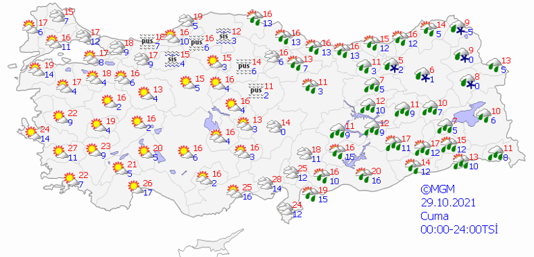 Son dakika haberi: Meteorolojiden flaş uyarı geldi Kar geliyor