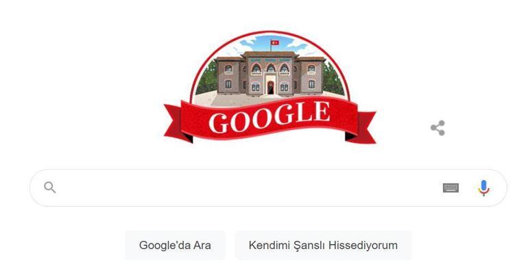 Cumhuriyet Bayramı doodle oldu Google, 29 Ekim Cumhuriyetin 98. yılını unutmadı