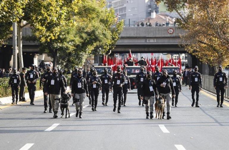 Ankarada 29 Ekim yürüyüşü