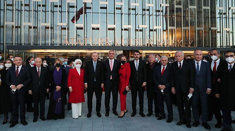 Son dakika: Yeni AKM açıldı Erdoğan: Bu eser eski ve yeni Türkiyenin en belirgin görüldüğü yerdir