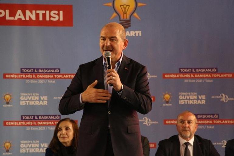 Bakan Soylu, AK Parti Tokat Danışma Kurulu Toplantısında konuştu