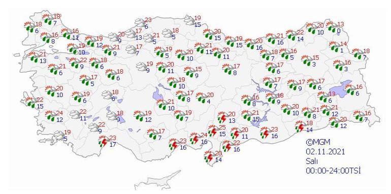 Son dakika: Dikkat Meteoroloji yayımladı Perşembe günü değişiyor