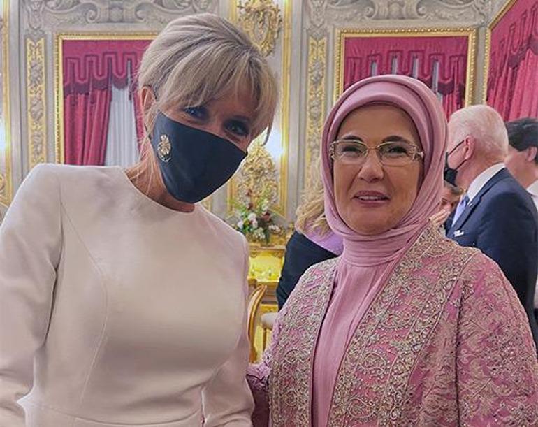 G-20 Liderler Zirvesinde Türkiye-Fransa arasında First Lady diplomasisi