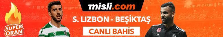 Sporting - Beşiktaş maçı Tek Maç ve Canlı Bahis seçenekleriyle Misli.com’da