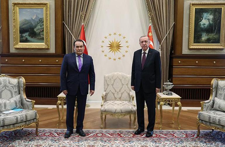 Cumhurbaşkanı Erdoğan, Türk Konseyi Genel Sekreteri Amreyevi kabul etti