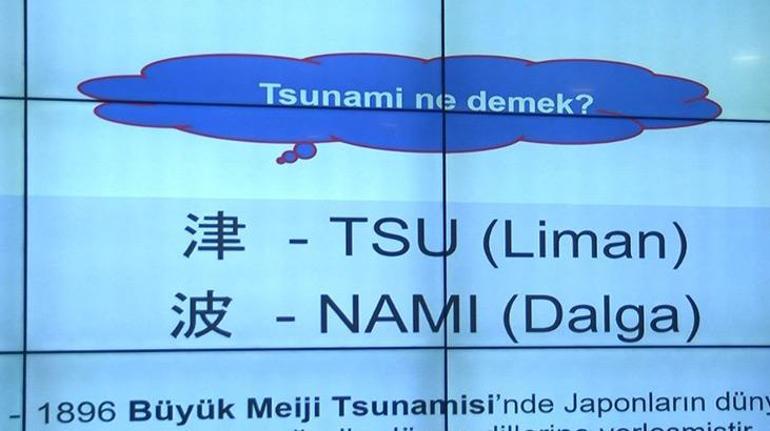İstanbulda 17 ilçe 6 metrelik tsunami uyarısı