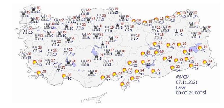 Son dakika Meteoroloji uyardı: Etkisini sürdürecek