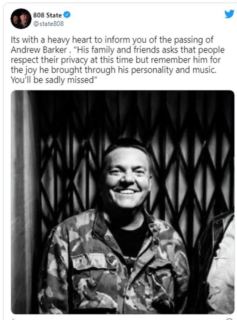 80lere damga vuran ünlü müzisyen Andrew Barker hayatını kaybetti