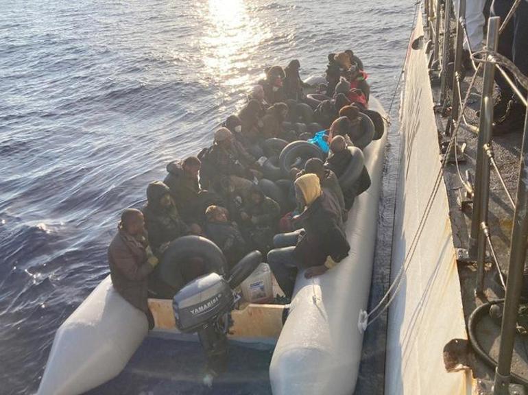 Bodrumda 79 kaçak göçmen kurtarıldı