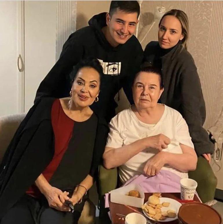 Türkan Şoraydan hastanede tedavi gören Fatma Girike ziyaret
