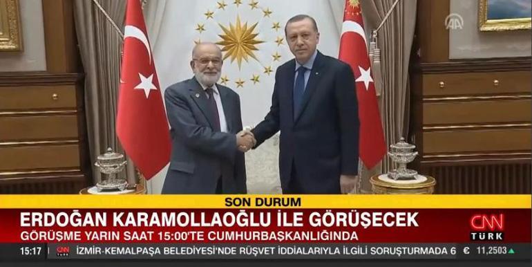 Son dakika Erdoğan, Karamollaoğlu ile görüşecek