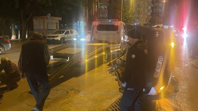 Kaza anı anbean kaydedildi Biri çocuk 3 yaralı