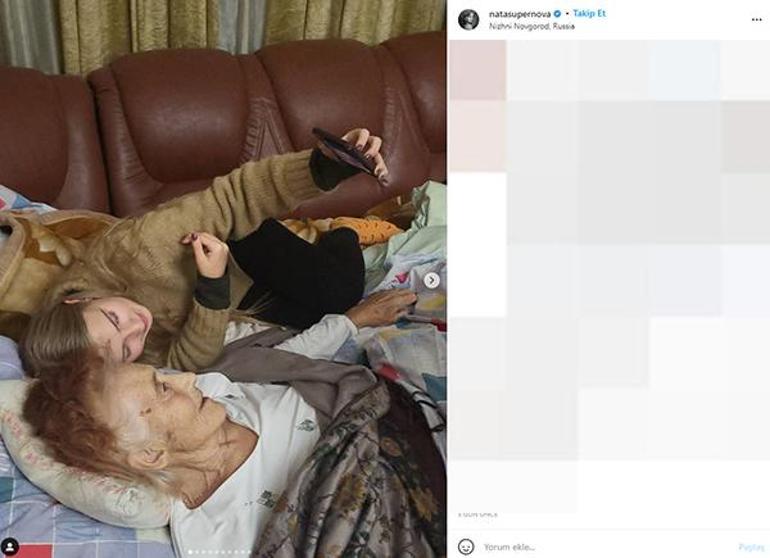 Natalia Vodianova büyükannesini kaybetti Duayı bitirdiğimde son nefesini verdi