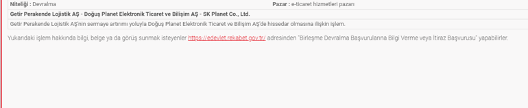 Getir, n11.com için Rekabete başvurdu