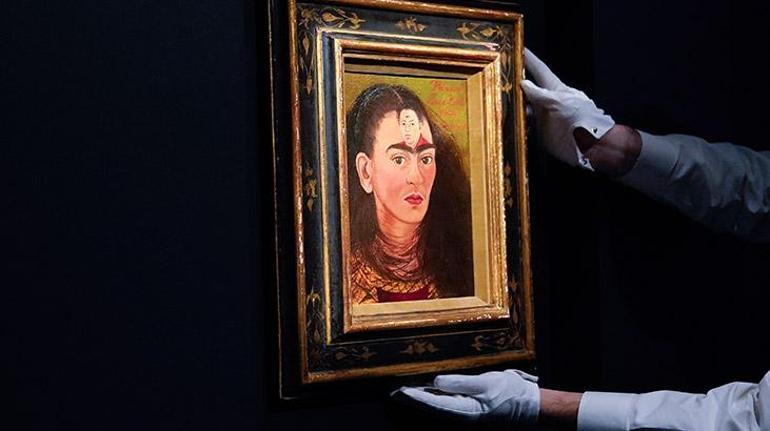 Frida Kahlonun otoportresi 34,9 milyon dolara satıldı