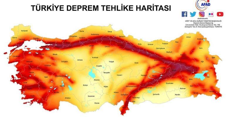 Fay nedir Türkiye fay hattı haritası: Fay hatları sorgulama nasıl yapılır