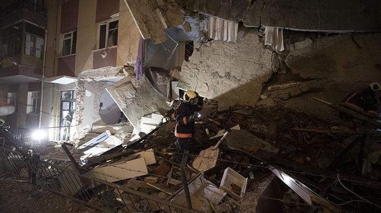 Son dakika: Ankarada bir apartmanda patlama Acı haber geldi