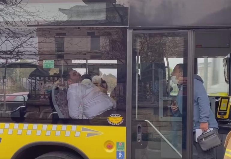 Üsküdarda iki İETT otobüsünün çarpışması sonucu bir kişi yaralandı