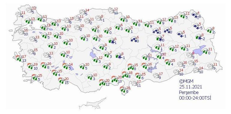 Son dakika: Meteoroloji uyardı Çarşamba günü tamamen değişiyor