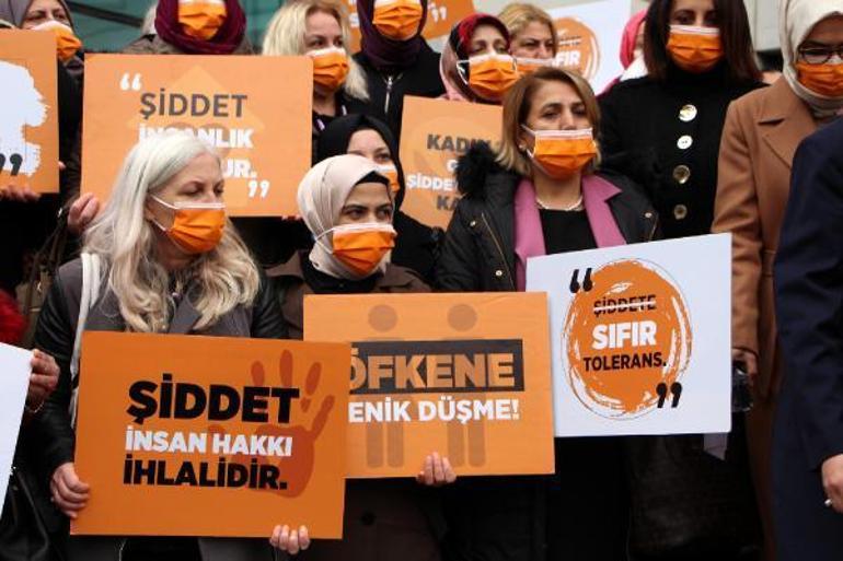 AK Partiden kadına yönelik şiddete karşı 81 ilde eş zamanlı basın açıklaması