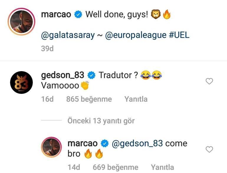 Galatasarayda Marcao, Gedson Fernandes için transfer ateşini yaktı