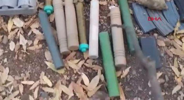 Son dakika Irakın kuzeyinde PKKya ait mağara kullanılamaz hale getirildi