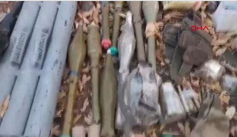 Son dakika Irakın kuzeyinde PKKya ait mağara kullanılamaz hale getirildi