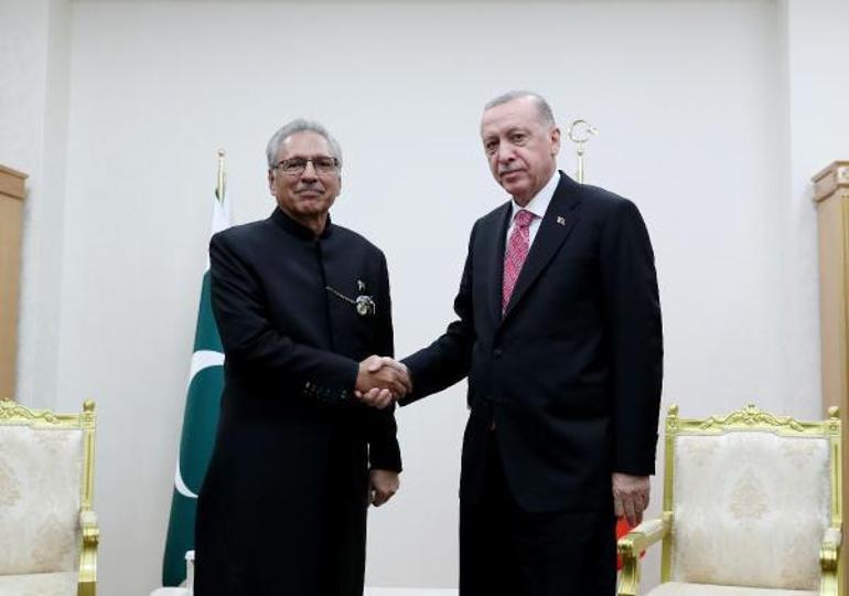 Cumhurbaşkanı Erdoğan, Tacikistan ve Pakistan Cumhurbaşkanı ile görüştü
