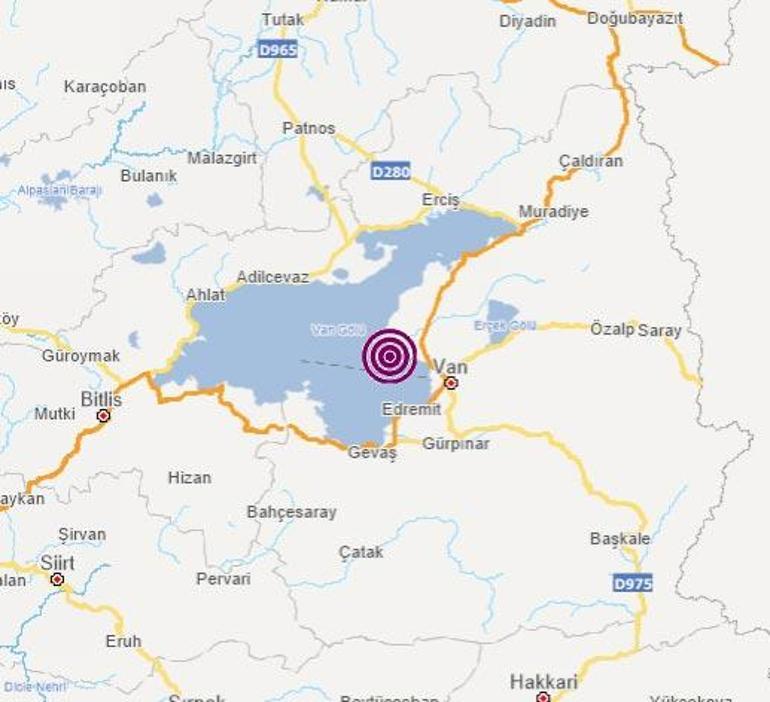 Son dakika: Vanda korkutan bir deprem daha