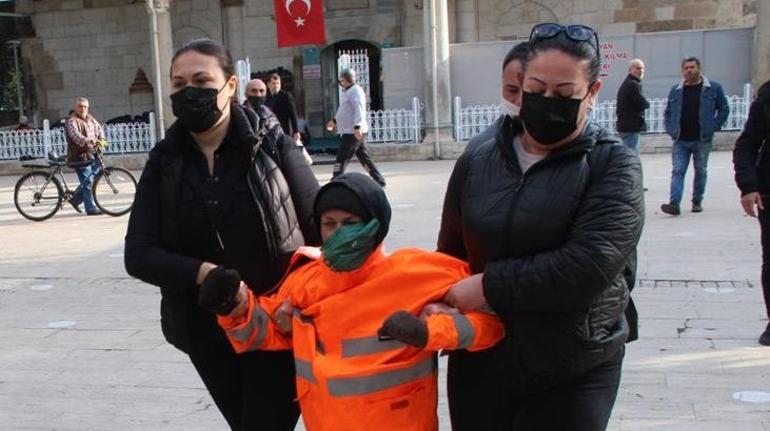 Rus uyruklu kadın şoke etti Önce camide bale yaptı, şimdi de izinsiz eve girdi