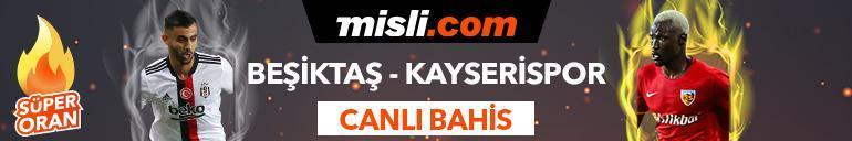 Beşiktaş - Kayserispor maçı Tek Maç ve Canlı Bahis seçenekleriyle Misli.com’da