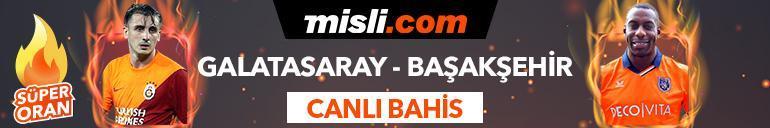 Galatasaray - Başakşehir maçı canlı heyecanı Misli.comda