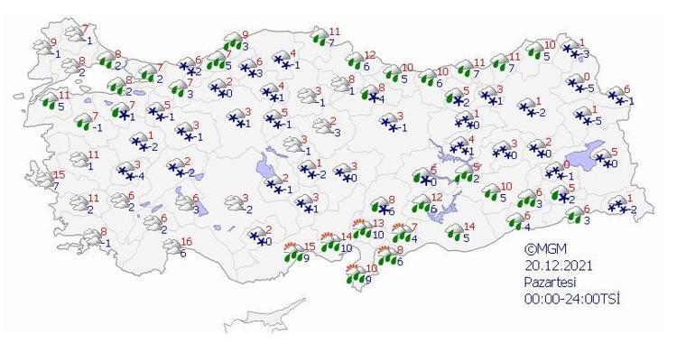 Son dakika: Meteoroloji yeni raporu yayımladı Peş peşe uyarılar