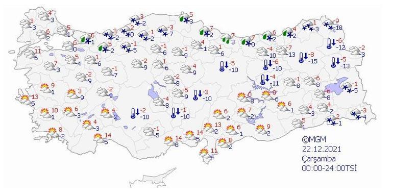 Son dakika: Meteoroloji yeni raporu yayımladı Peş peşe uyarılar