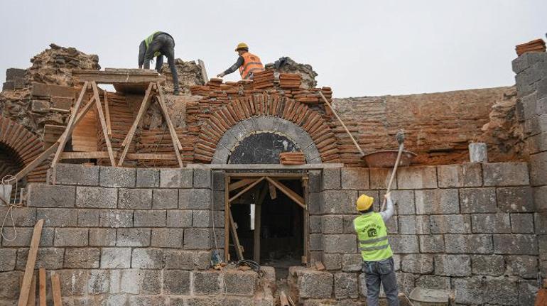 Diyarbakır’da surlarda restorasyon