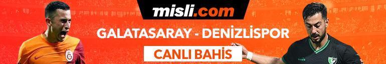 Galatasaray - Denizlispor maçı heyecanı Misli.comda