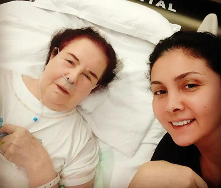 Fatma Girik yeni yılı hastanede karşıladı