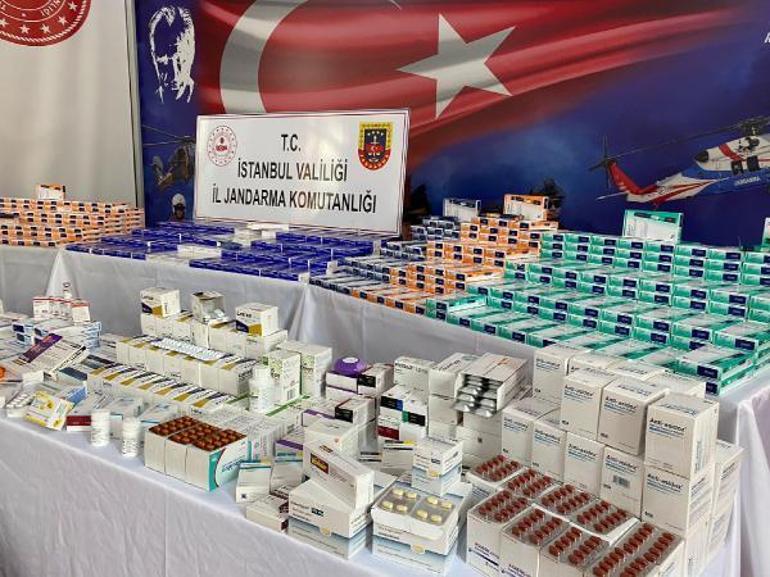 Sahte barkodla piyasaya sürüyorlardı İstanbulda kaçak ilaç operasyonu
