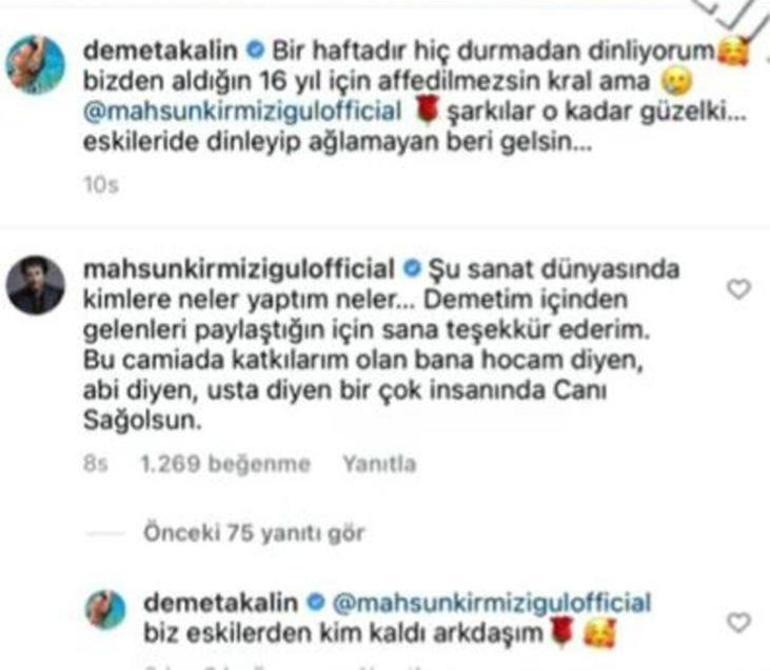 Demet Akalından Mahsun Kırmızıgüle: Bizden aldığın 16 yıl için affedilmezsin kral