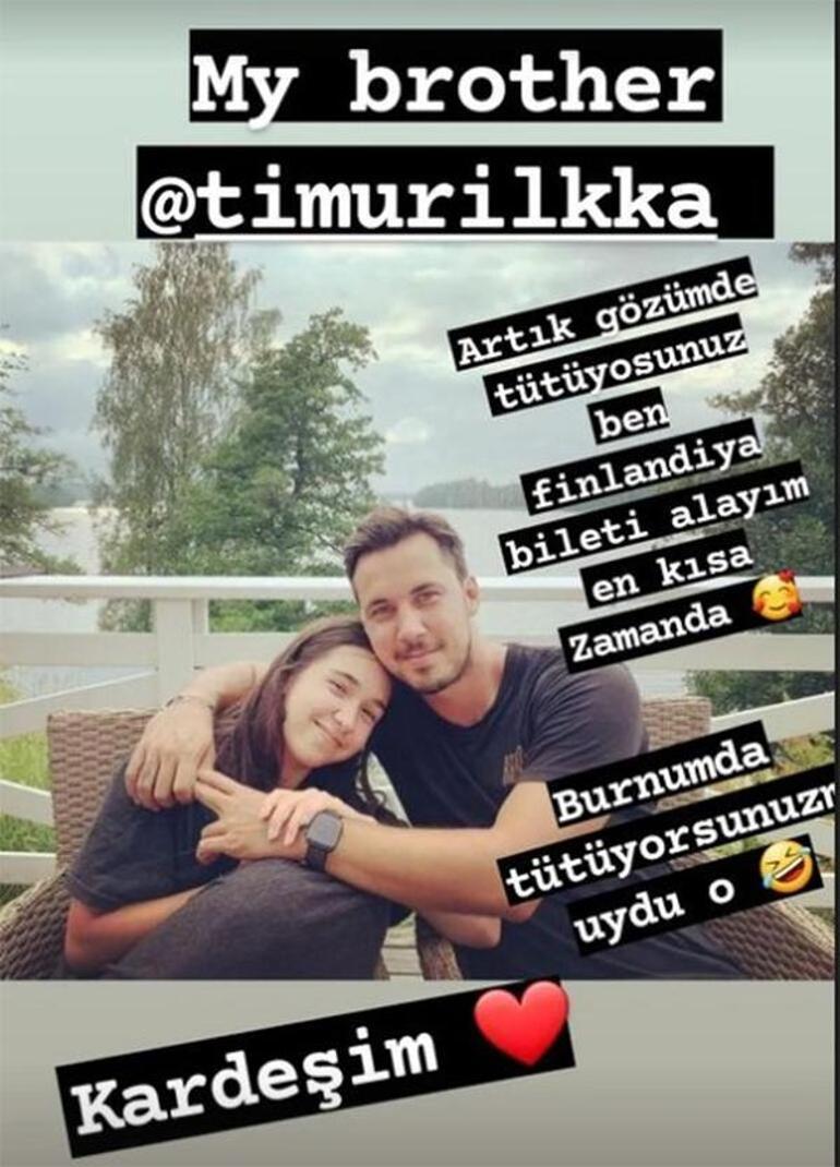 Seren Serengilin kardeş özlemi Timur ve Jussi gözümde tütüyorsunuz