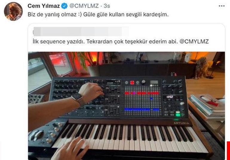 Cem Yılmazdan takipçisine jest: Güle güle kullan sevgili kardeşim