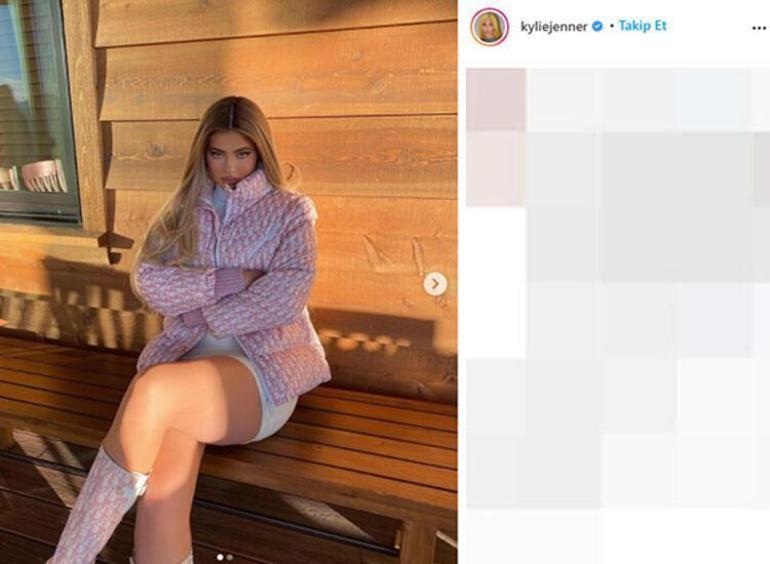 Kylie Jenner 300 milyon takipçiyle rekor kırdı