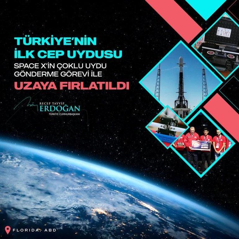 Son dakika: Cumhurbaşkanı Erdoğandan Grizu-263A paylaşımı: Gençlerimizi tebrik ediyorum