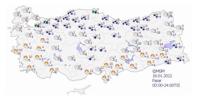 Son dakika Meteorolojiden hem sarı hem de turuncu kodlu uyarı
