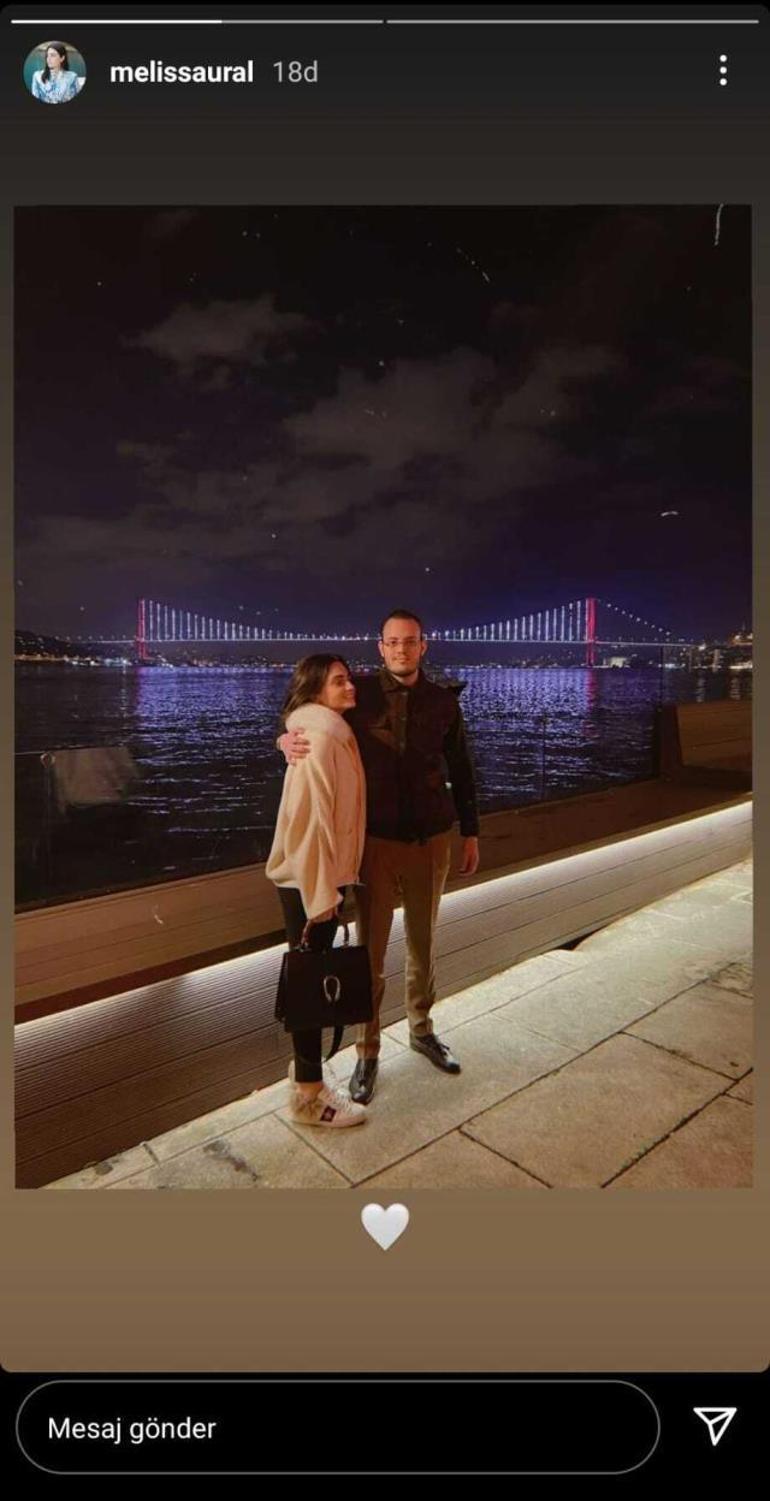 Hakan Uraldan izin çıktı Melisa Ural sevgilisiyle fotoğrafını sosyal medyadan paylaştı