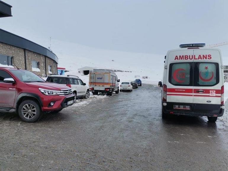 Son dakika Erciyeste çığ düştü: 1 kişi hayatını kaybetti